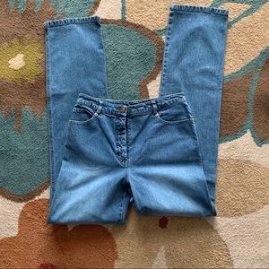 St. John High Waist Mom Jeans